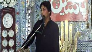 Zakir Syed Shawal Haider majlis 2nd muharam yadgar fazail o musayab Darbar Sakhi Shah Chan Charag tayari madina