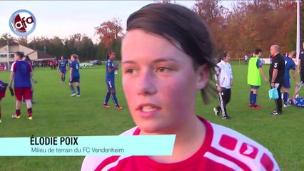 D2 Féminine : FC Vendenheim - CS Mars Bischeim