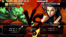 Kawaguchi (Rose) vs NISHIKIN (Blanka) - USF4 - TL5B Round8 Battle1