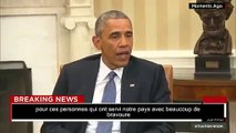 Fusillade Soldier Tennessee Chattanooga: Barack Obama exprime sa douleur pour les 4 milita