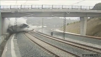 Déraillement St Jacques de Compostelle