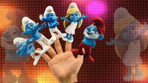 Smurfs Cartoon Finger Family Nursery Rhymes For Children | The Smurfs Finger Family Rhymes