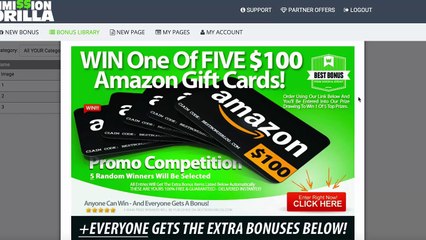 Commission Gorilla  Review and Biggest Bonus