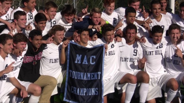 Flint Hill wins the MAC soccer championship over Potomac School