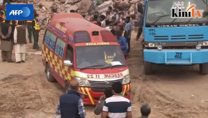 Kilang runtuh jumlah kematian meningkat 44