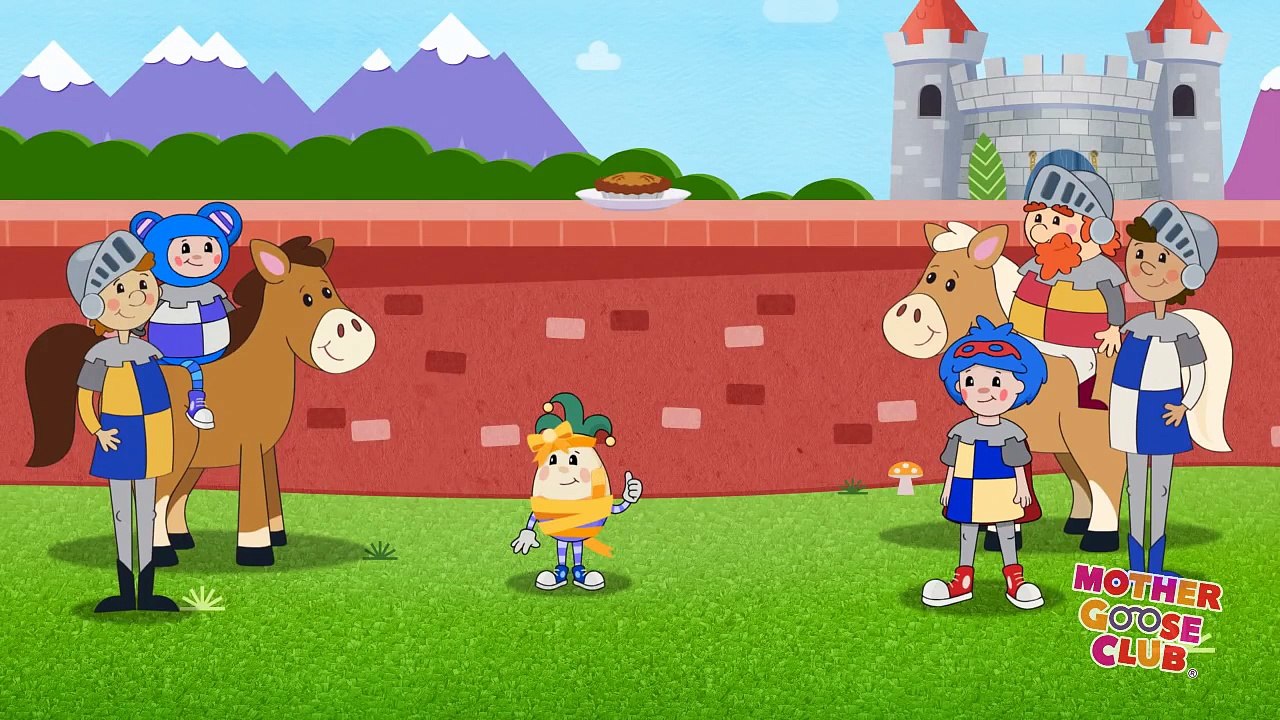 Humpty Dumpty Sat on a Wall - Mother Goose Club Rhymes for Kids