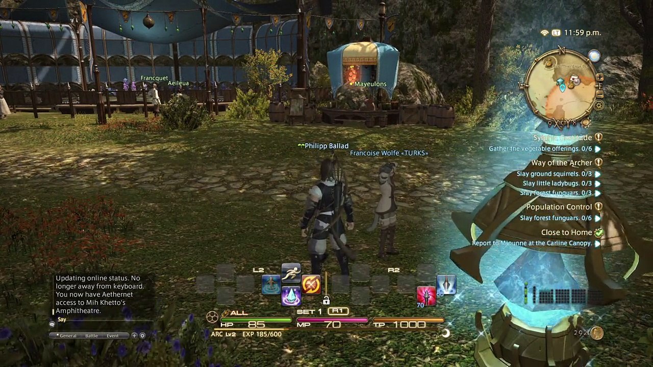 FINAL FANTASY XIV~Heavensward премьера (красивый мир Eorzia)