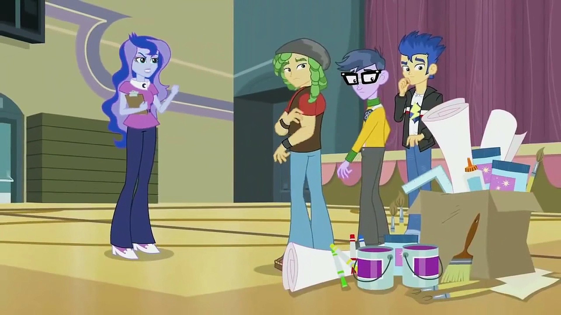 A Banner Day Mlp Equestria Girls Friendship Games Hd