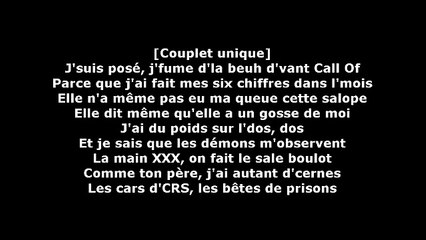 Lacrim - Poutine Paroles