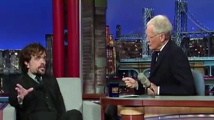 Peter Dinklage Interview - Late Night With David Letterman - 26th March, 2014