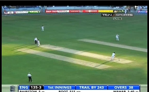 7- Desi Portal Very Funny Batsman Scared While Wahab Riaz C