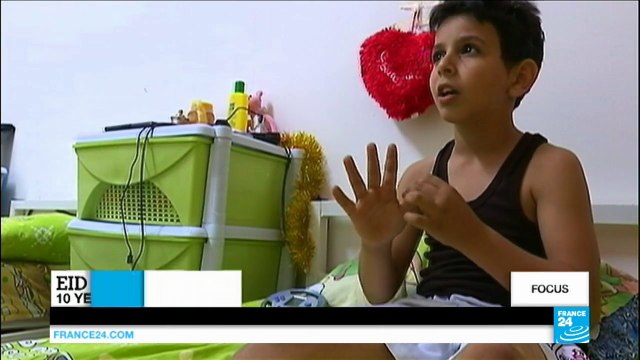 French doctors bring hope to wounded Syrian children