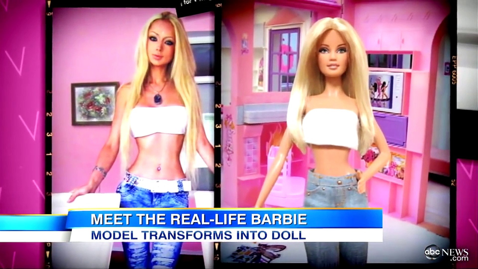 human barbie model