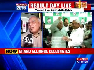 Congress' Kapil Sibal On JDU's Bihar Victory