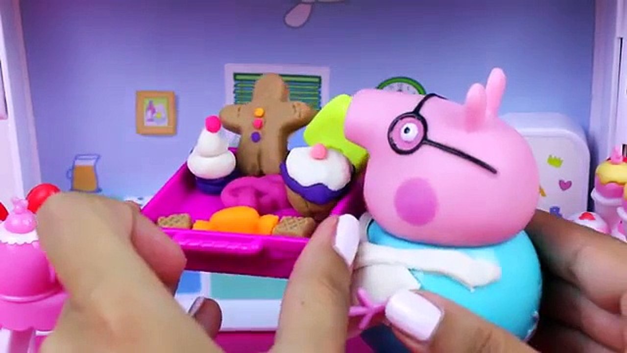 Peppa Pig Play Doh Halloween Holiday Toy English episode Trick or Treat ep. cartoon inspired