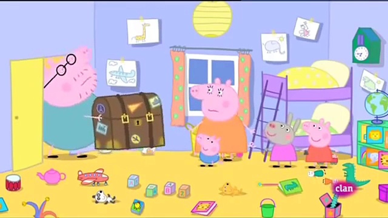Peppa pig Castellano Temporada 3x12 Delphine donkey