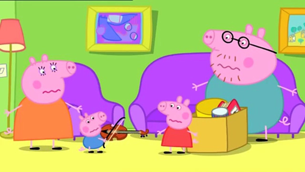 Peppa pig Castellano Temporada 1x16 Instrumentos Musicales