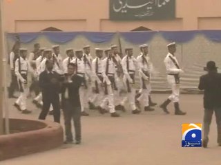 Change of Guards at Mizar-e-Iqbal at Lahore