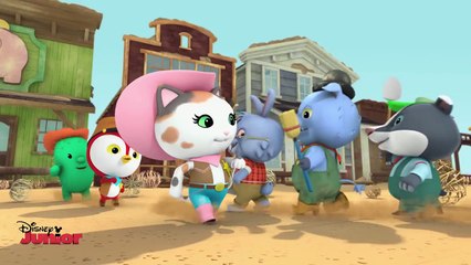 Sheriff Callies Wild West Clean Up This Town Song Official Disney Junior UK HD