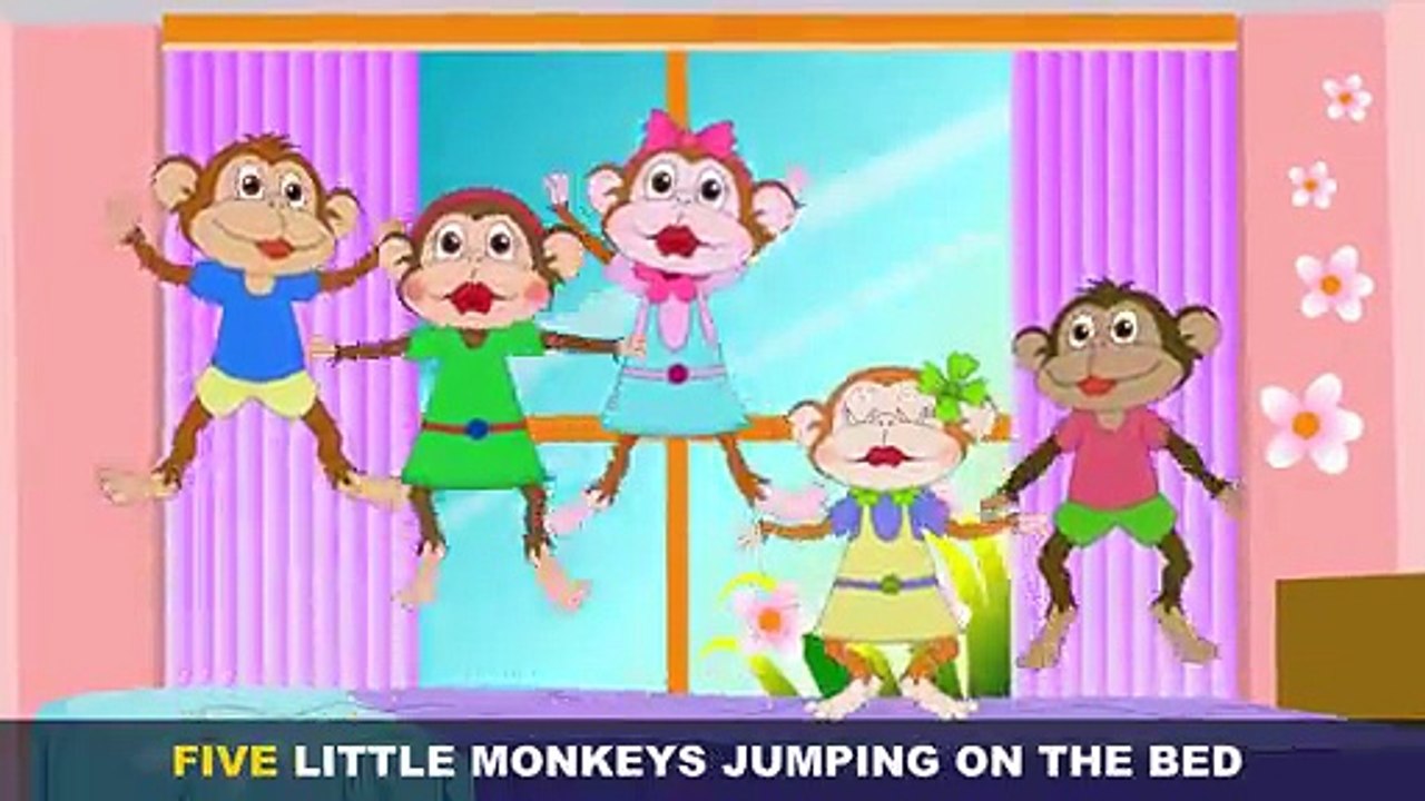 Five Little Monkeys Jumping On The Bed