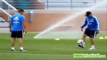 Zidane and Carlo Ancelotti showing their skills - Real Madrid Training - YouPak.com
