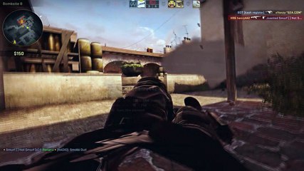 {CSGO} HONEYDICK'D by Smurf - 4V5 Win on Inferno (POV)