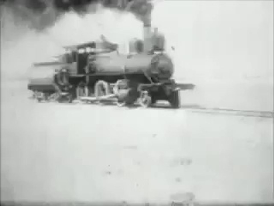 Two Steam Trains Collide at 90 mph California State Fair 1913 - Silent