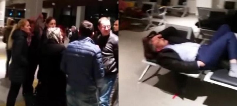 Uçak rötar yaptı yolcular çileden çıktı: Terbiyesizler!