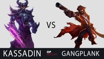 Kassadin vs Gangplank - SKT T1 Faker KR LOL Diamond 1