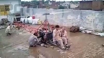 Home Made Helicopter By Pathan