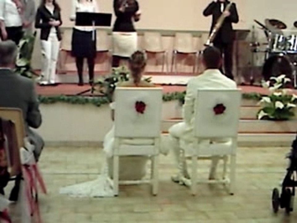 mariage à l'église évangélique