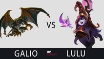 Galio vs Lulu - SKT T1 Faker KR LOL Diamond 2