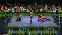 WWE 2K16 layla v mileena v skarlet v eva marie