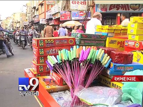 Chinese crackers make inroads into Ahmedabad - Tv9 Gujarati