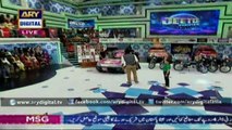 A young cute boy won a car in ' Jeeto Pakistan