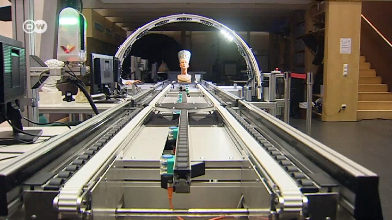 3-D-Scan-Straße: Datenspeicherung von Kunstwerken | Projekt Zukunft