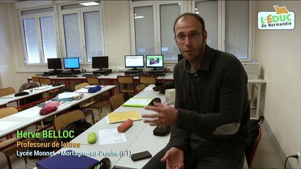 L'Éduc de Normandie en classe de lettres