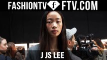Hairstyle at J JS Lee Spring 2016 London Fashion Week | LFW | FTV.com