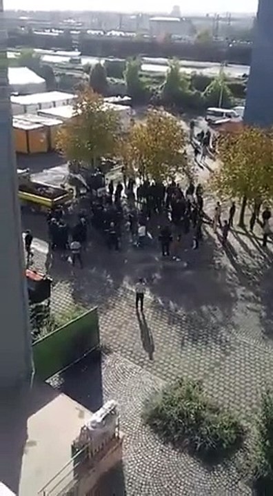 Schlägerei im Asylheim Technisches Rathaus #Dresden