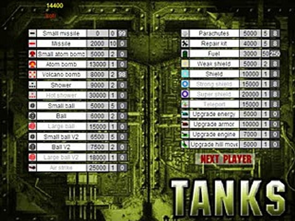 Enemy Tanks Are In Fields, Cold With Snow Weather