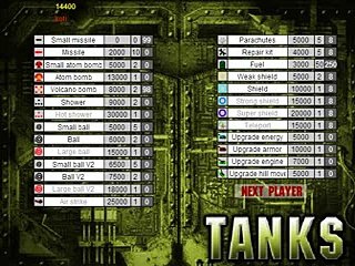 Enemy Tanks Are In Fields, Cold With Snow Weather