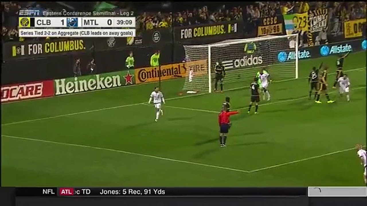 Columbus Crew vs. Montreal Impact  3 - 1 Highlights (MLS - Play Offs - 9 November 2015)