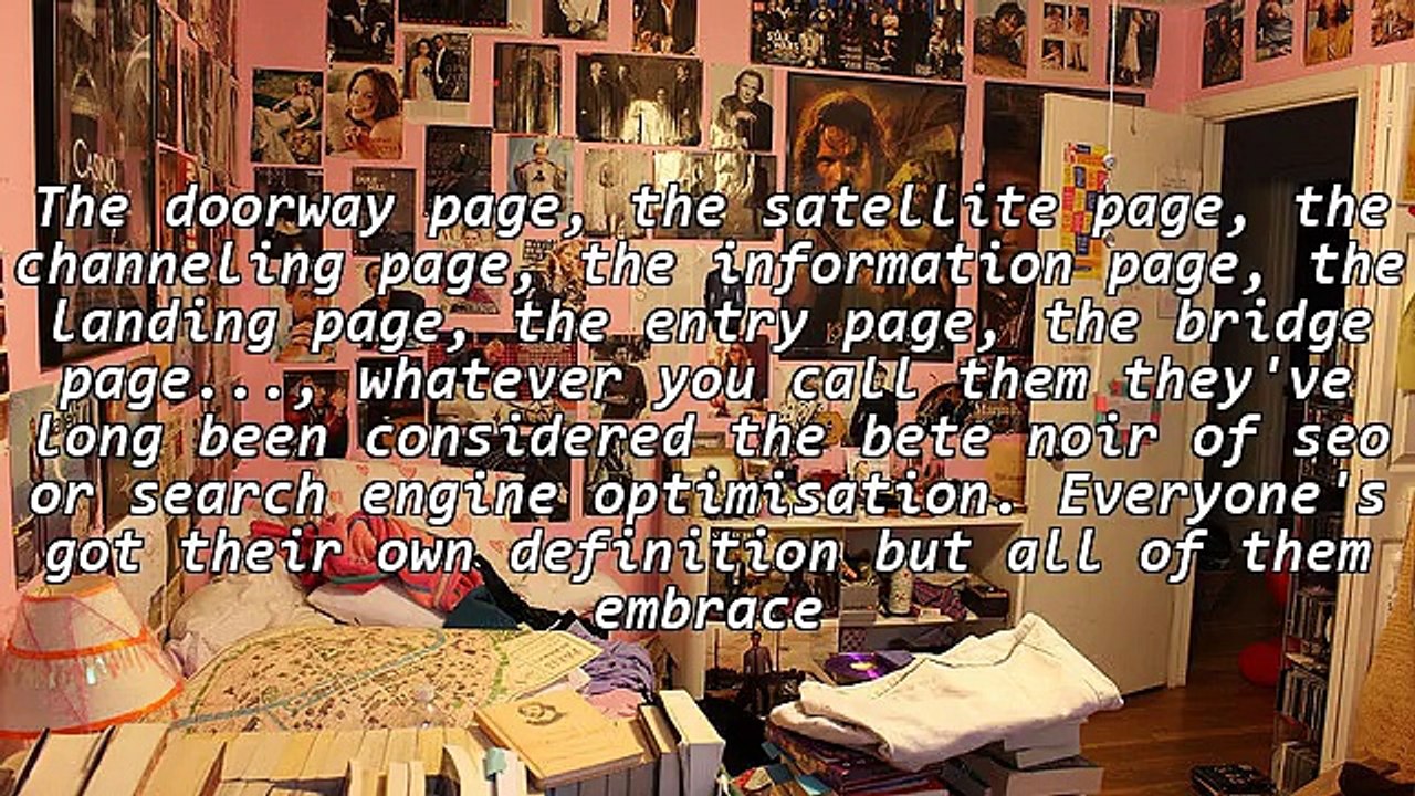 The Heavily-Optimised SEO Article As Legitimate Search Engine Doorway Page