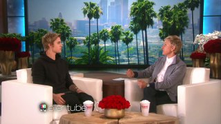 Ellen Scares Justin Bieber