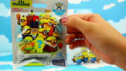 Mega Bloks Minions Series3 Surprise Blind Bags with CODES - Mini Figures - 슈퍼배드 미니언