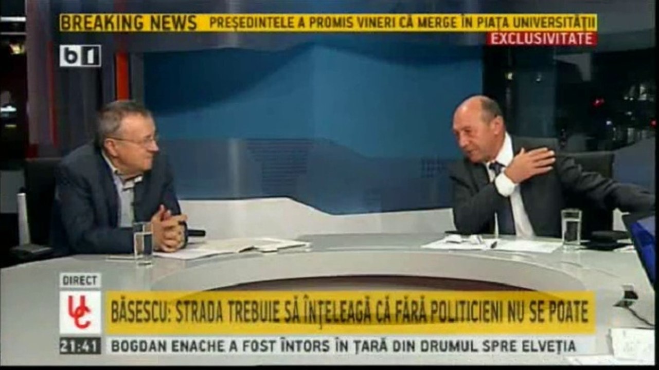 Basescu la B1 impotriva ambasadorului SUA si a Codrutei Kovesi: "Stați în stradă să destabilizăm și România!"