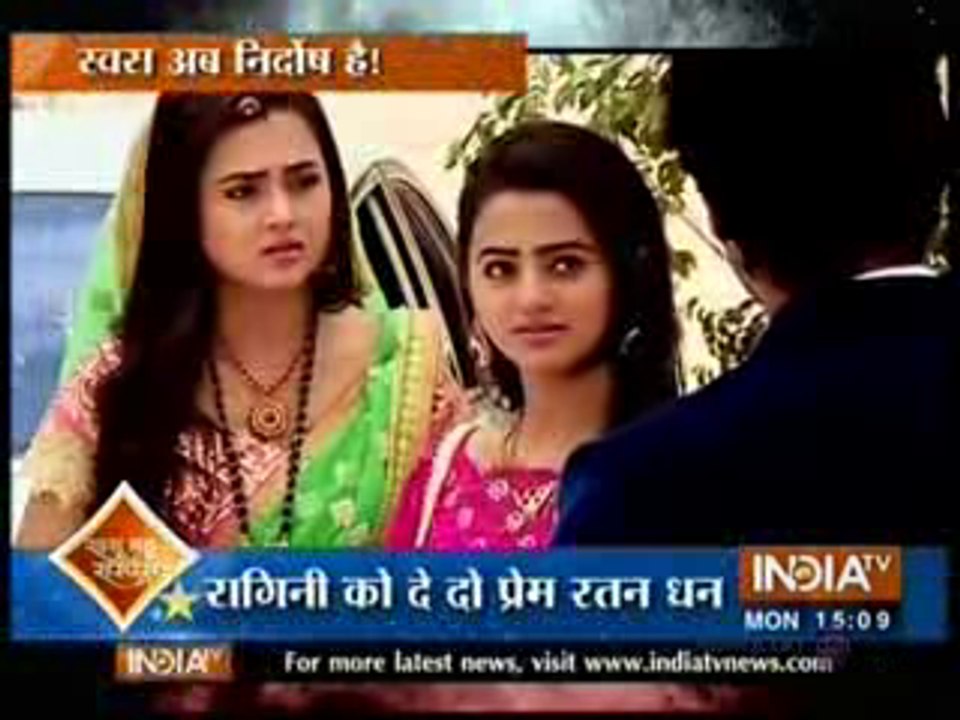 Ragini Ne Diya Apne Pyaar Ka Balidan Aur Kiya Laksh Aur Swara Ko Ek - 9 November 2015 - Swaragini