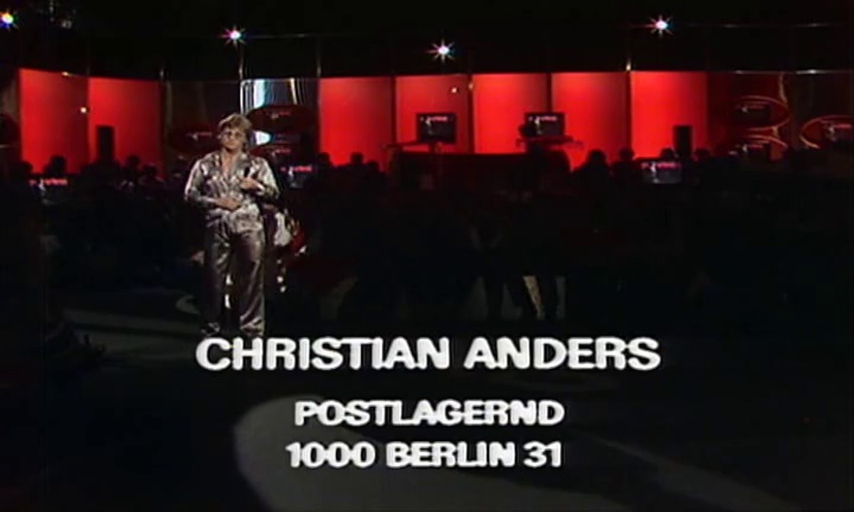 Christian Anders - Der Brief 1976