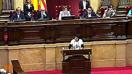 El dard d'Anna Gabriel  a Xavier Garcia Albiol