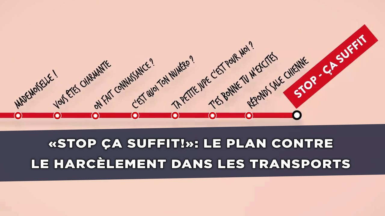 «Stop ça suffit!»: Le plan contre le harcèlement dans les transports